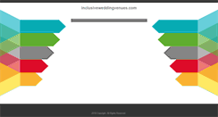Desktop Screenshot of inclusiveweddingvenues.com
